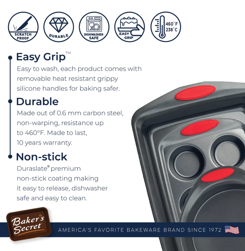 Baking Pan Set (5 pieces) - Baking Redefined