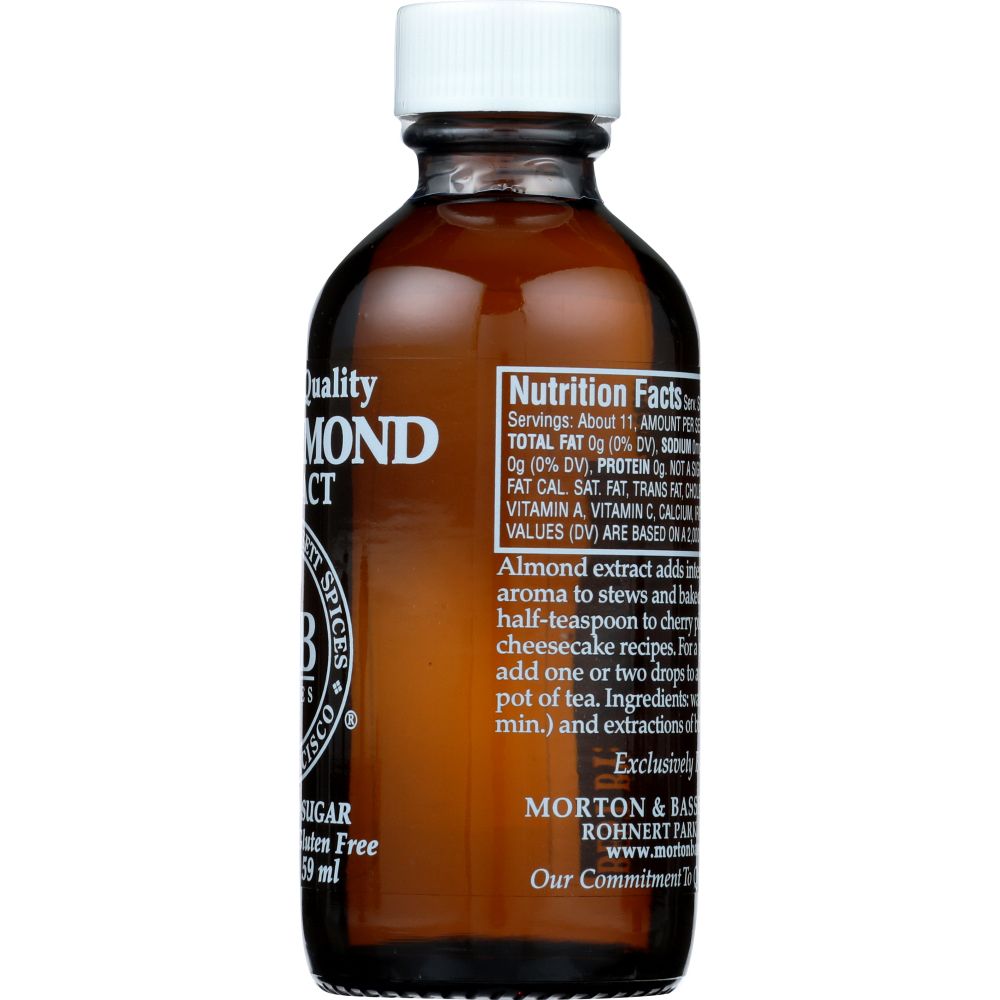 MORTON & BASSETT: Almond Extract, 2 oz - Baking Redefined