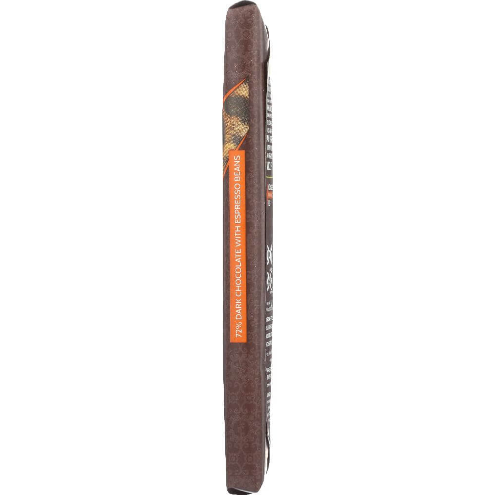 ENDANGERED SPECIES: Natural Dark Chocolate Bar with Espresso Beans, 3 oz - Baking Redefined