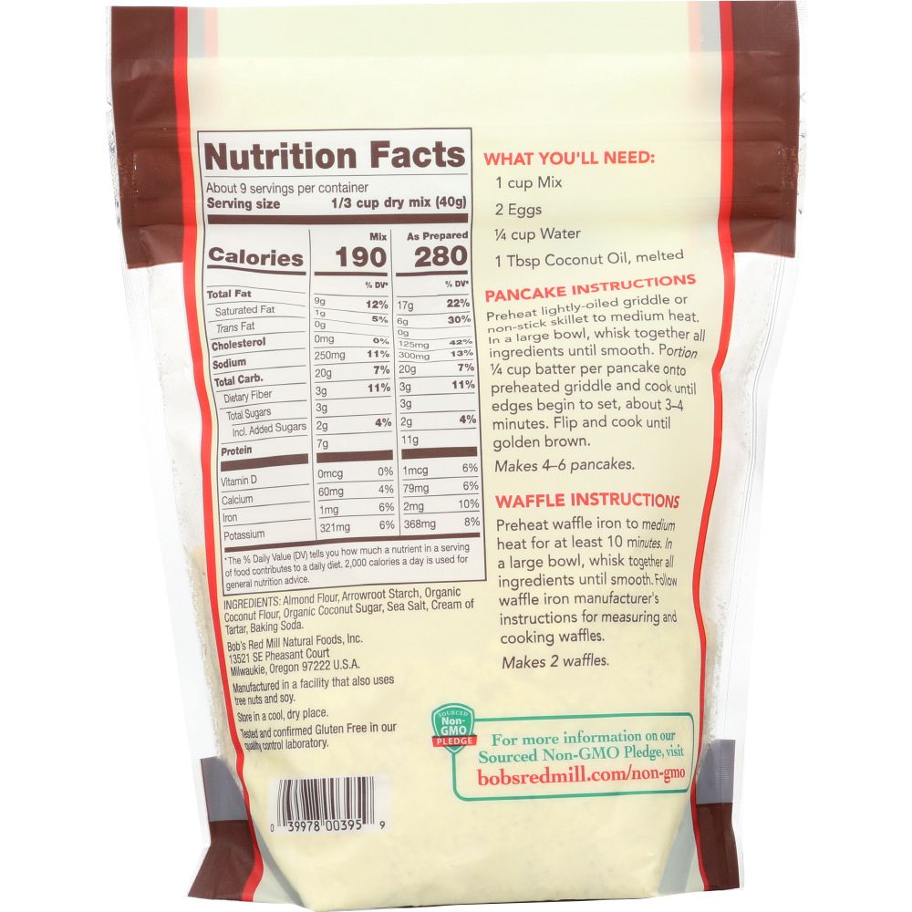 BOBS RED MILL: Paleo Pancake & Waffle Mix, 13 oz