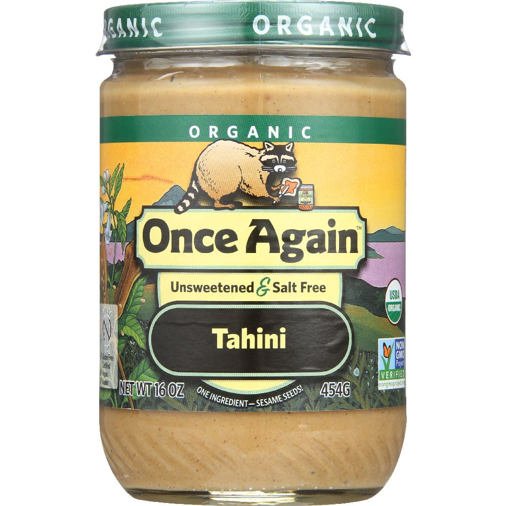 ONCE AGAIN: Organic Sesame Tahini, 16 oz - Baking Redefined