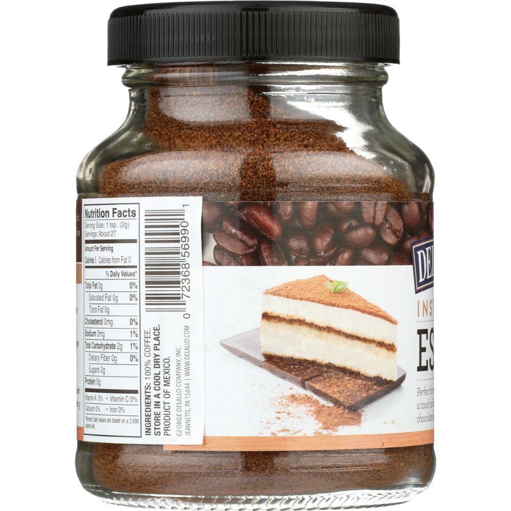 DELALLO: Baking Powder Espresso, 1.94 oz - Baking Redefined