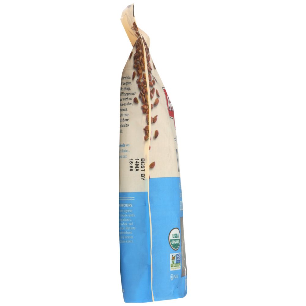 ARROWHEAD MILLS: Organic Flax Seeds, 16 oz - Baking Redefined