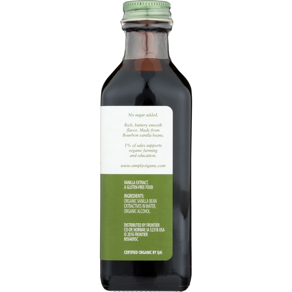 SIMPLY ORGANIC: Madagascar Pure Vanilla Extract, 4 Oz - Baking Redefined