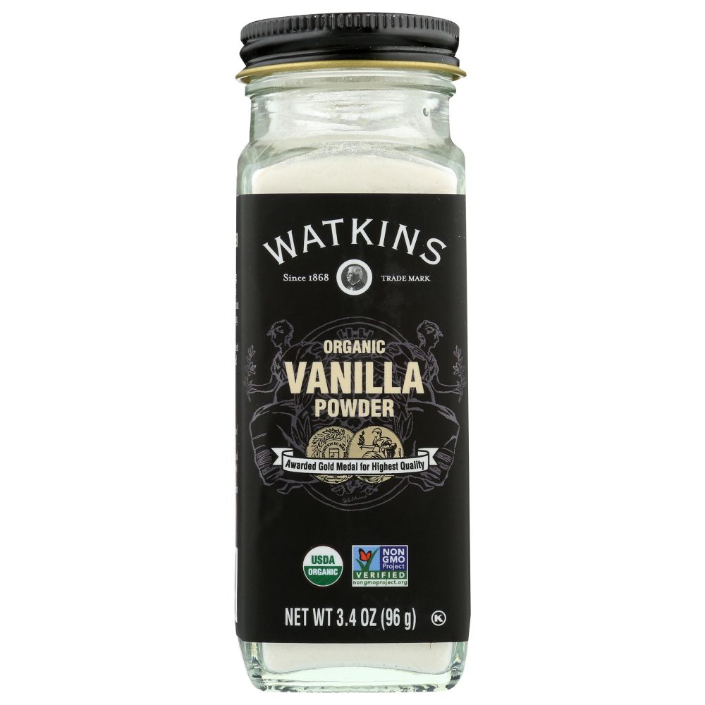 WATKINS: Powder Vanilla Org, 3.4 oz - Baking Redefined