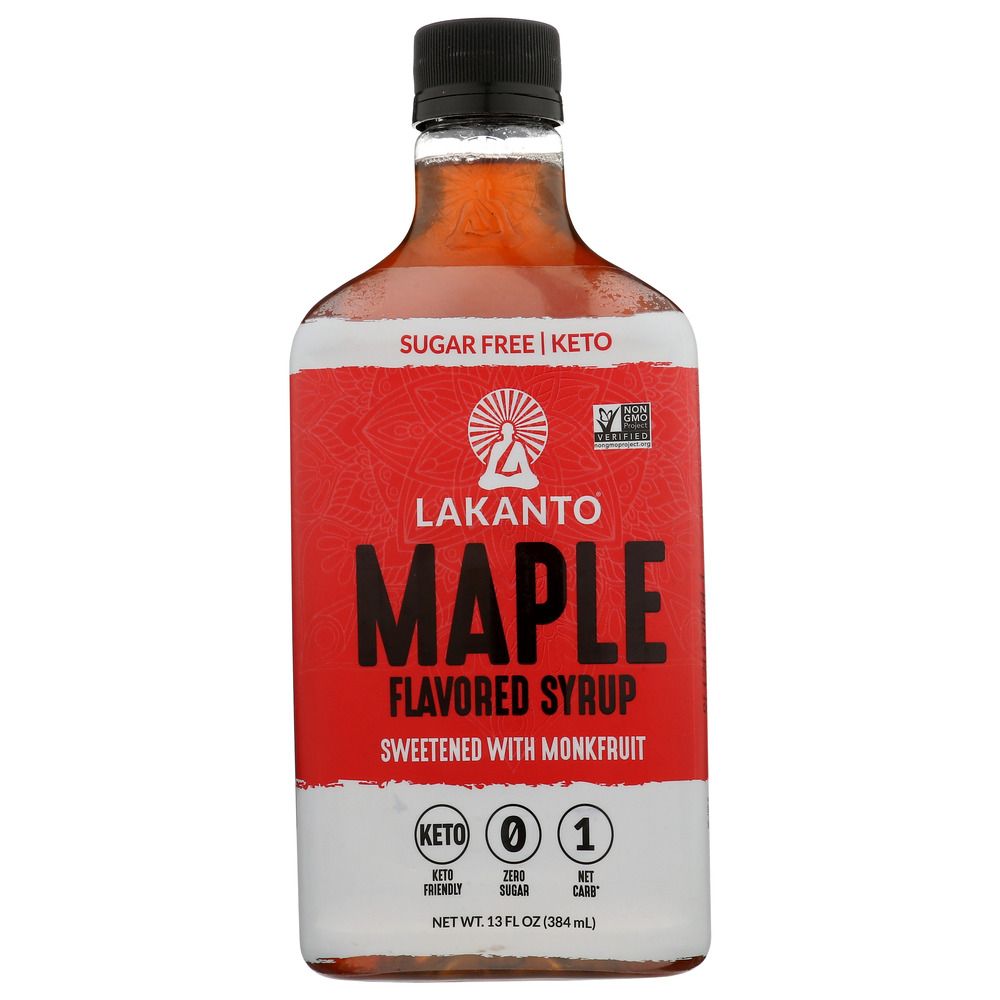 LAKANTO: Syrup Maple, 13 oz - Baking Redefined