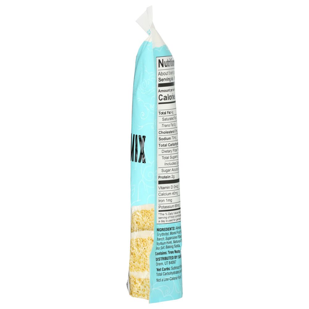 LAKANTO: Keto Cake Mix Vanilla, 8.8 oz - Baking Redefined
