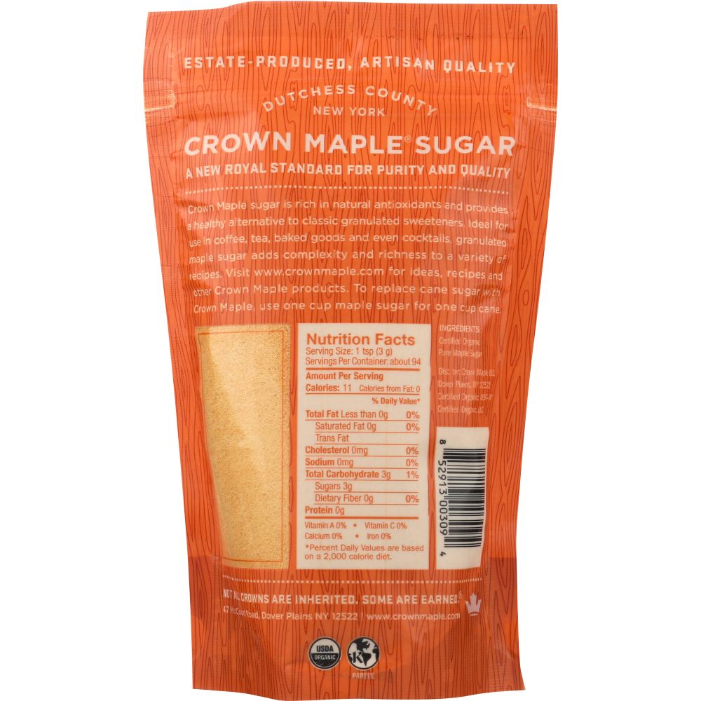 CROWN MAPLE: Maple Sugar, 10 oz - Baking Redefined