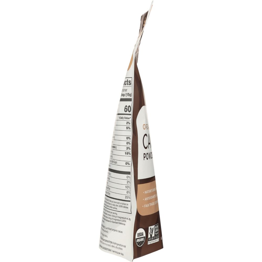 NAVITAS: Organic Cacao Powder, 8 oz - Baking Redefined