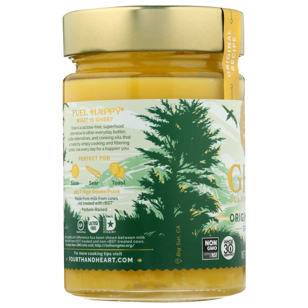 4TH & HEART: Original Ghee, 9 oz - Baking Redefined