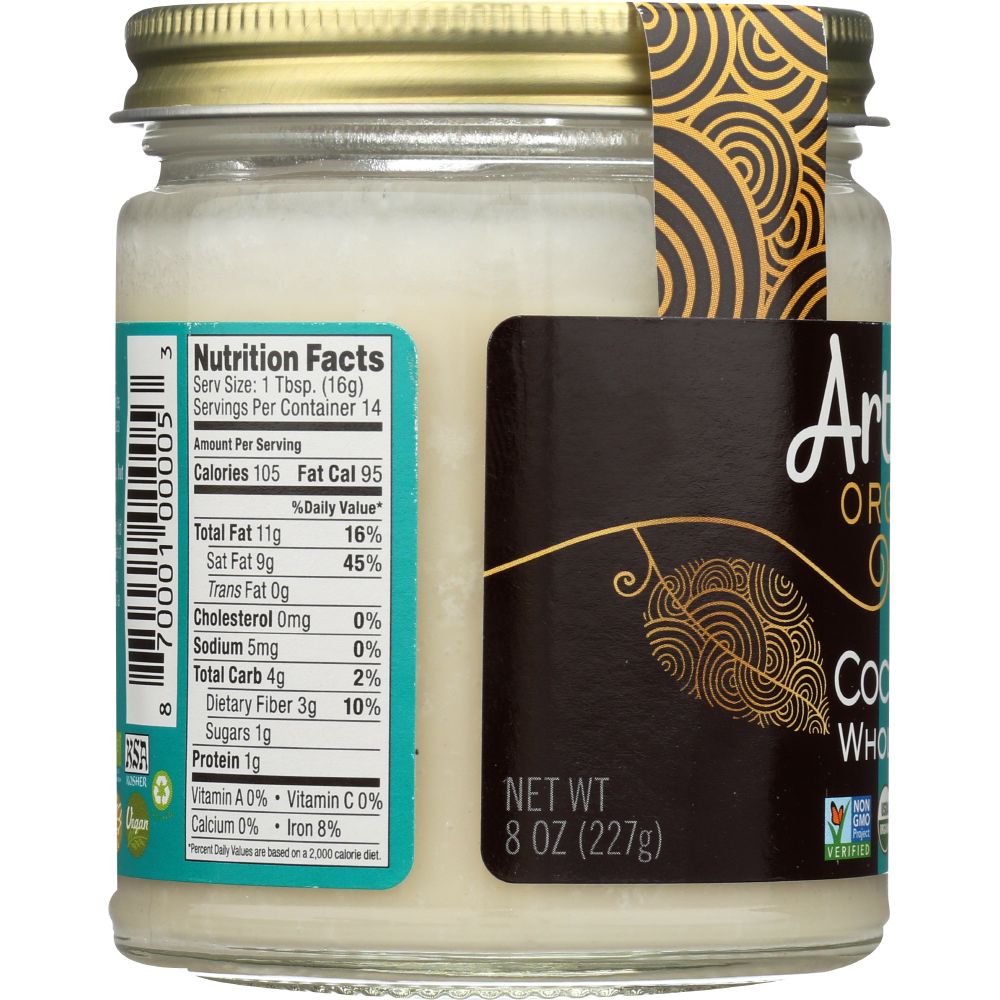 ARTISANA: Organic Raw Coconut Butter, 8 oz - Baking Redefined