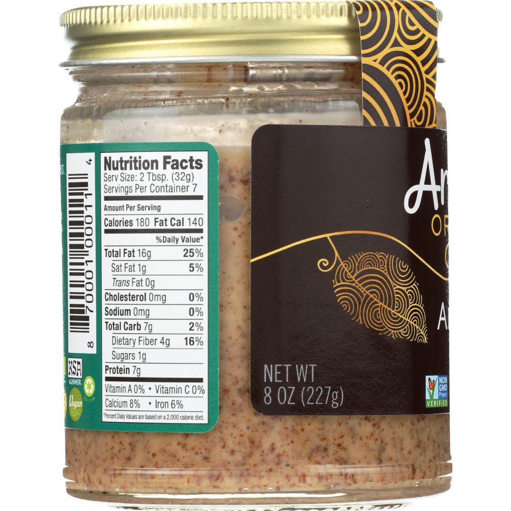 ARTISANA: Organic Raw Almond Butter, 8 oz - Baking Redefined