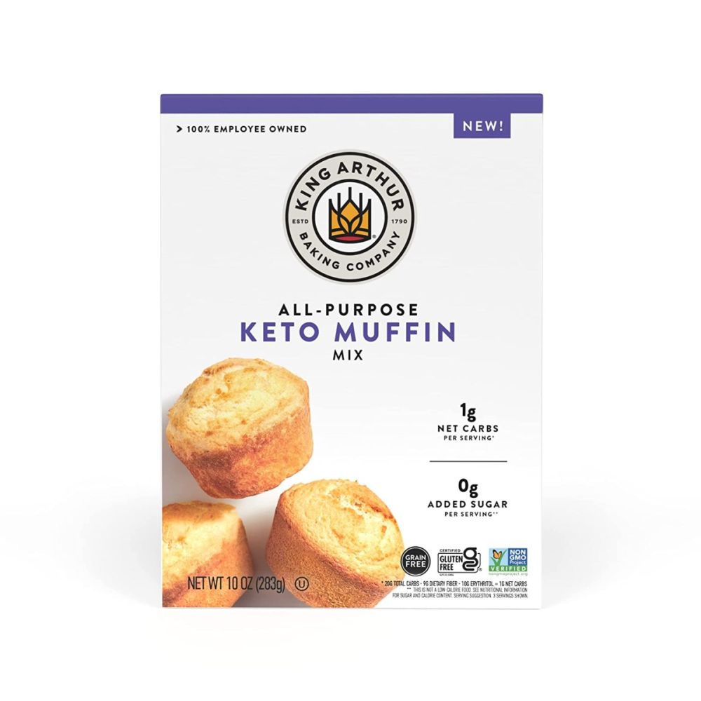 KING ARTHUR: All Purpose Keto Muffin Mix, 10 oz - Baking Redefined