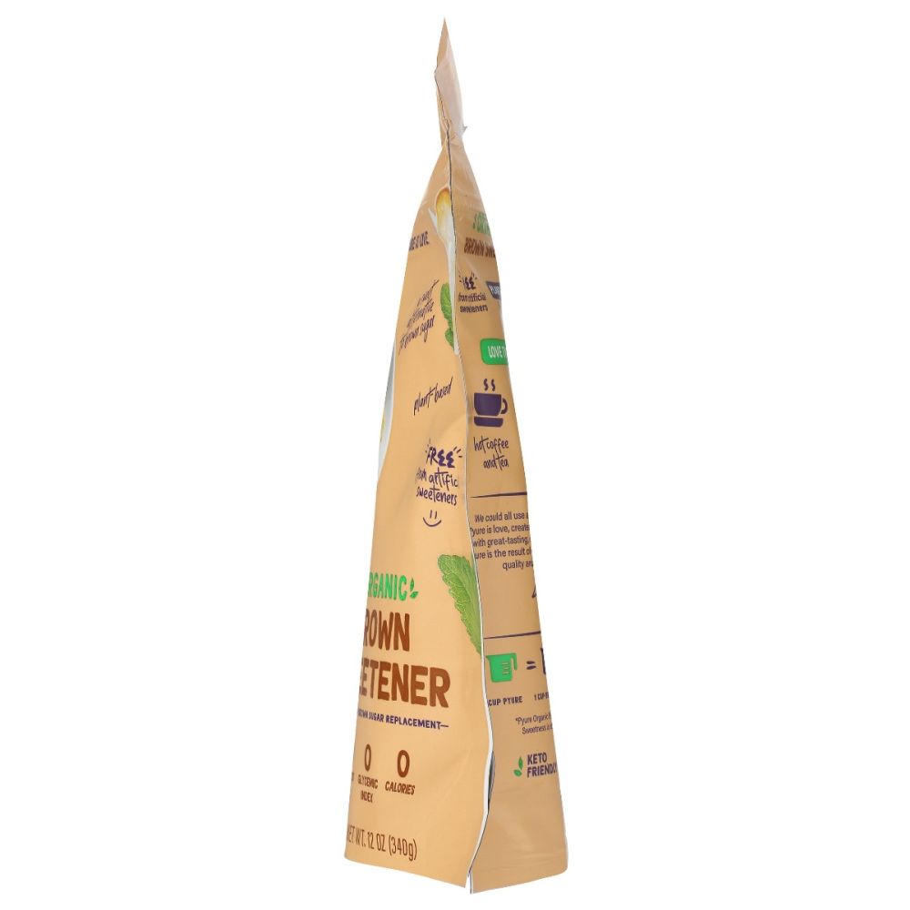 PYURE: Organic Brown Sweetener, 12 oz - Baking Redefined