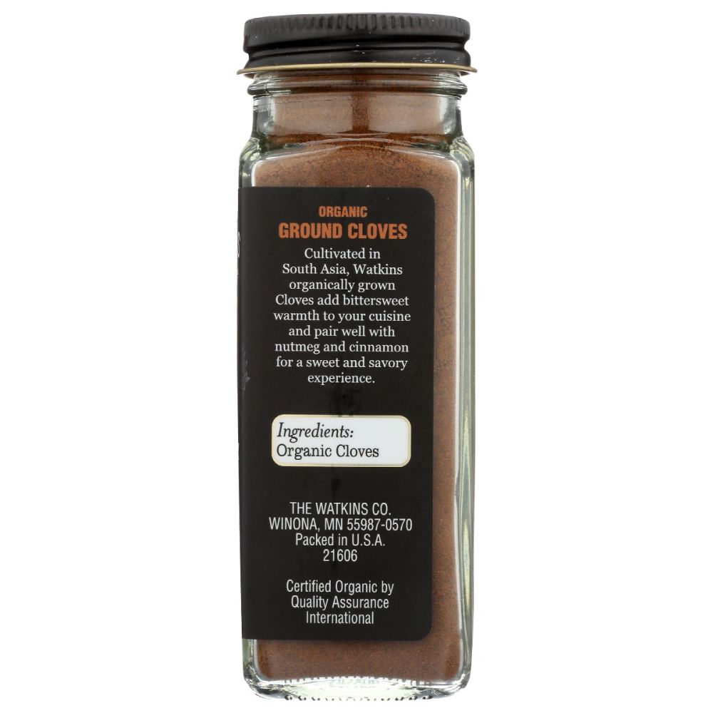 WATKINS: Organic Ground Cloves, 2.4 oz - Baking Redefined