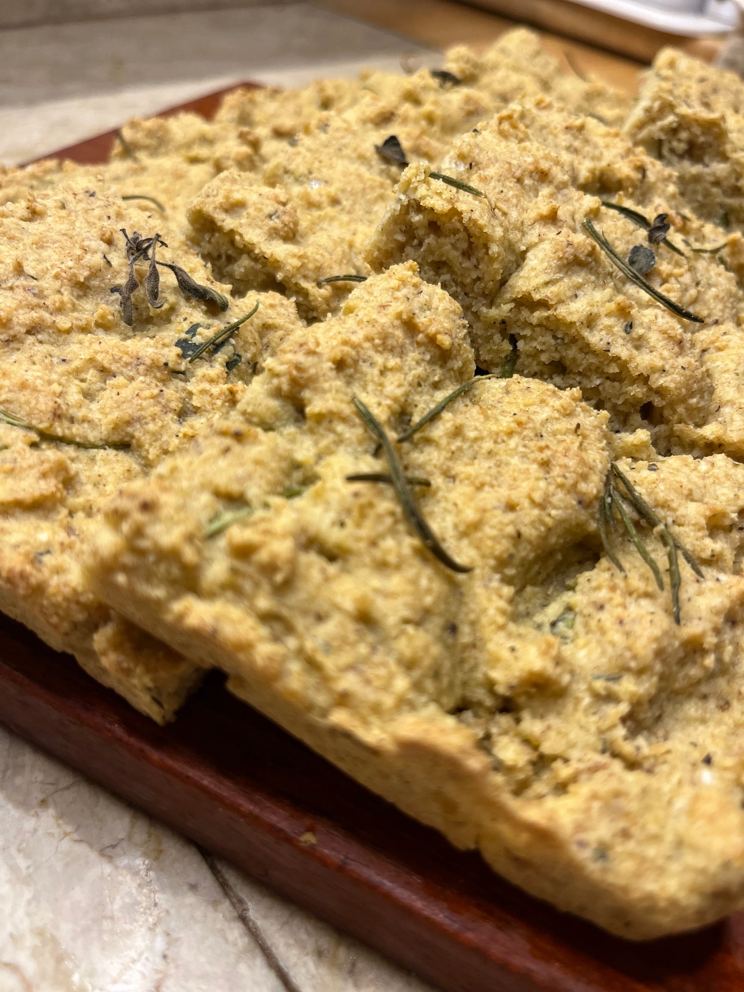 Keto Herb Focaccia