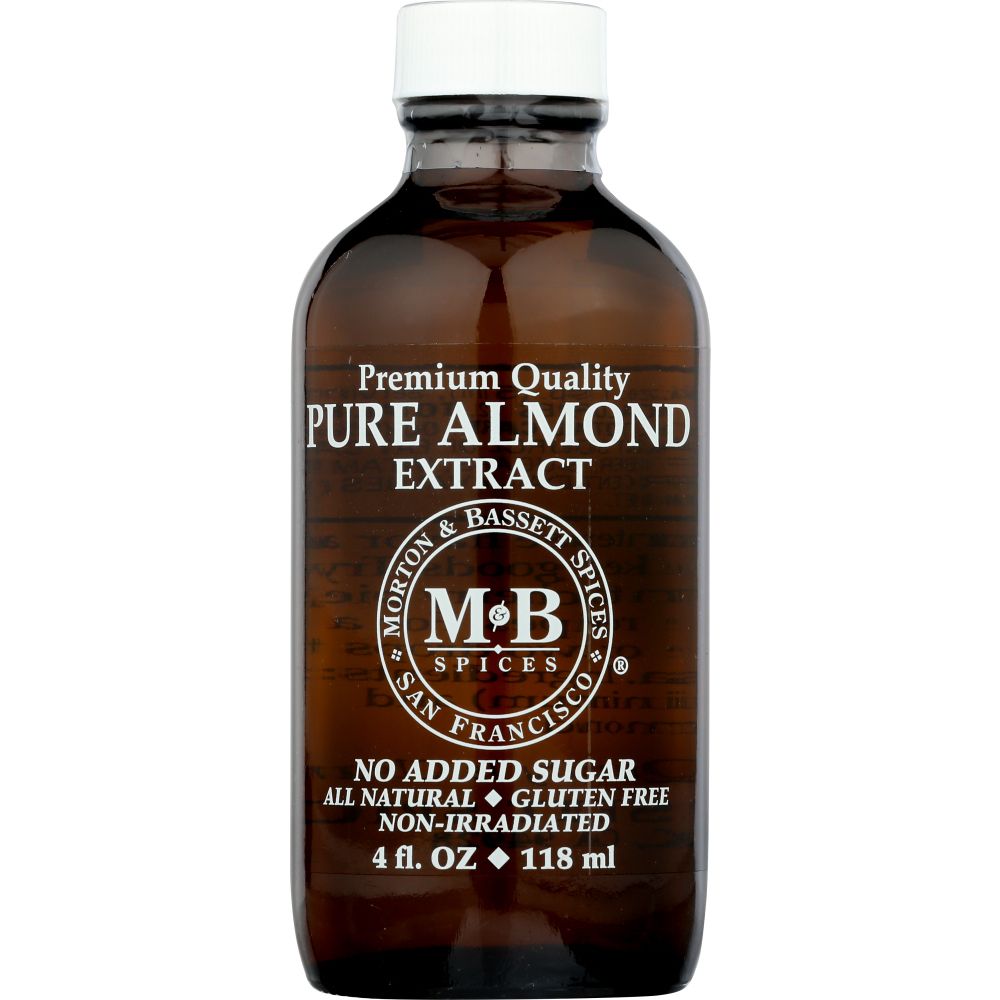 MORTON & BASSETT: Pure Almond Extract, 4 oz - Baking Redefined