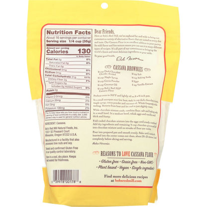 BOBS RED MILL: Cassava Flour, 20 oz