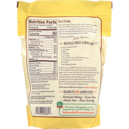 BOBS RED MILL: Super-fine Almond Flour, 16 oz