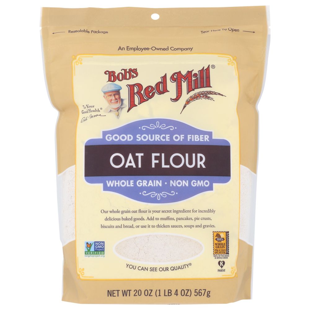 BOBS RED MILL: Flour Oat, 20 oz - Baking Redefined