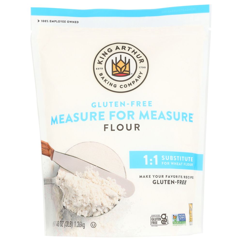 KING ARTHUR FLOUR: Gluten Free Measure for Measure Flour, 3 lb