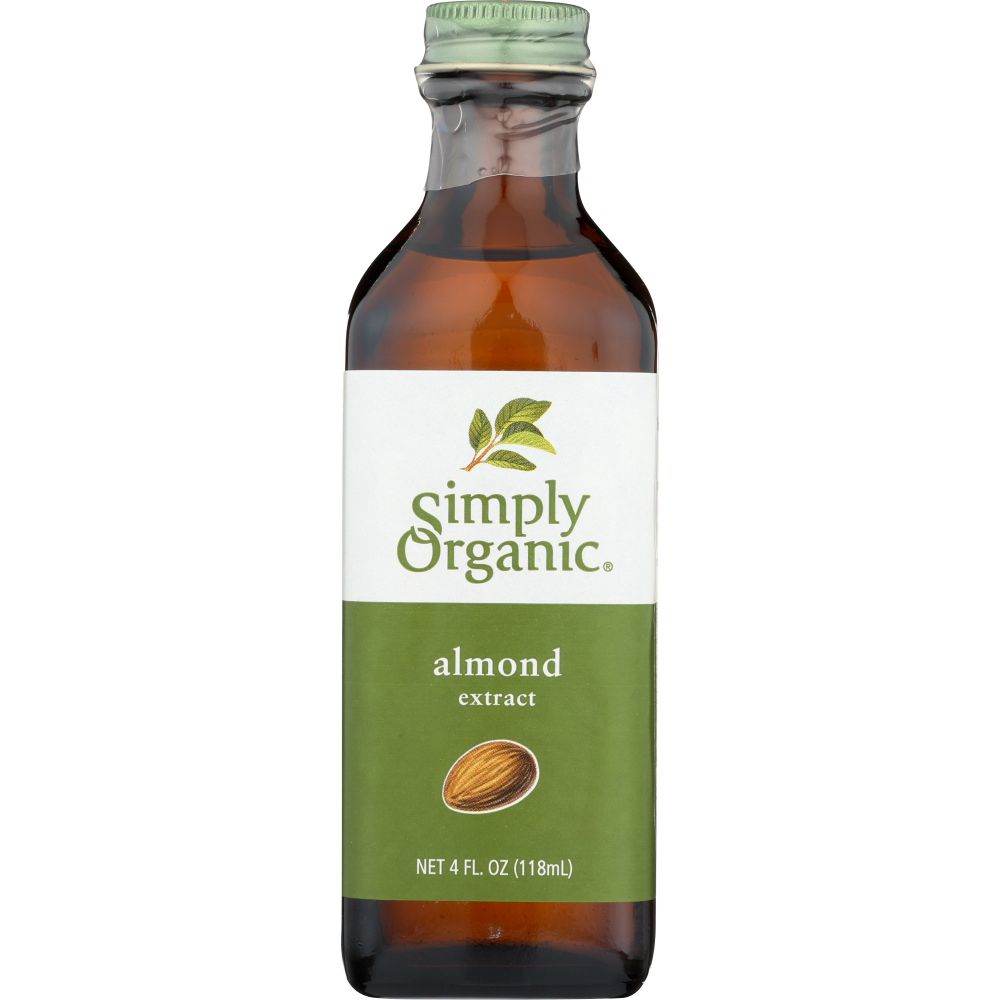 SIMPLY ORGANIC: Extract Almond Organic, 4 fl oz - Baking Redefined