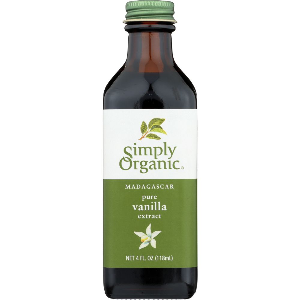 SIMPLY ORGANIC: Madagascar Pure Vanilla Extract, 4 Oz - Baking Redefined