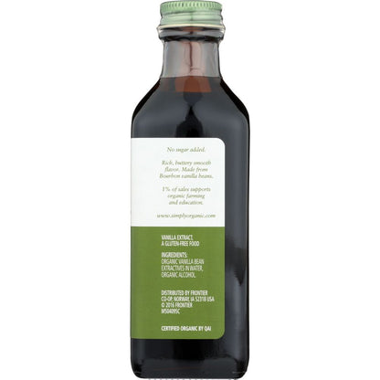 SIMPLY ORGANIC: Madagascar Pure Vanilla Extract, 4 Oz