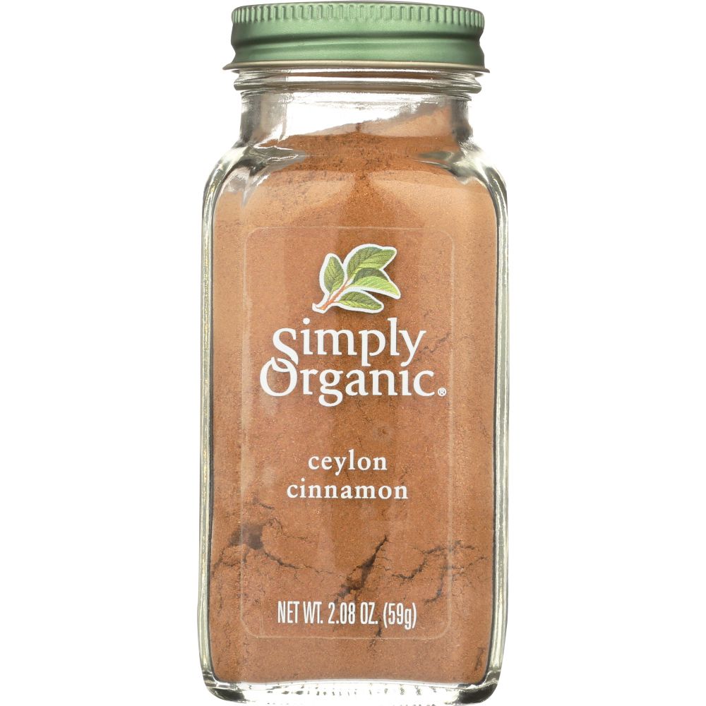 SIMPLY ORGANIC: Cinnamon Ceylon Organic, 2.08 oz - Baking Redefined