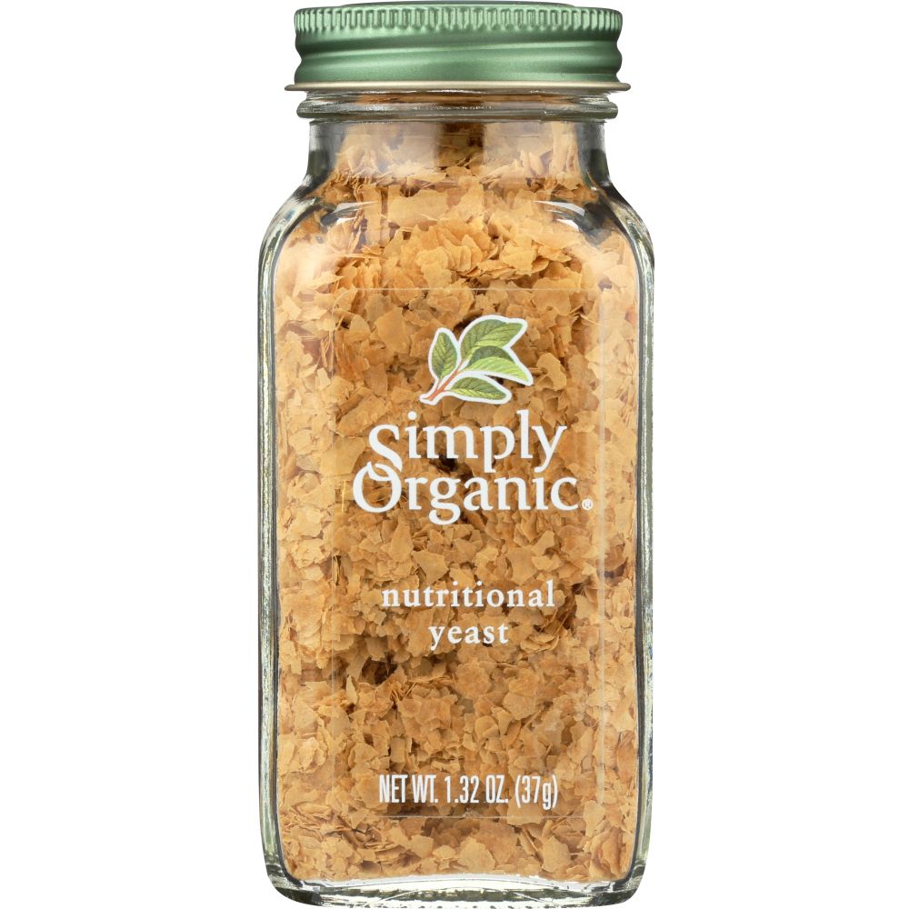 SIMPLY ORGANIC: Yeast Nutritional Certified Organic, 1.32 oz