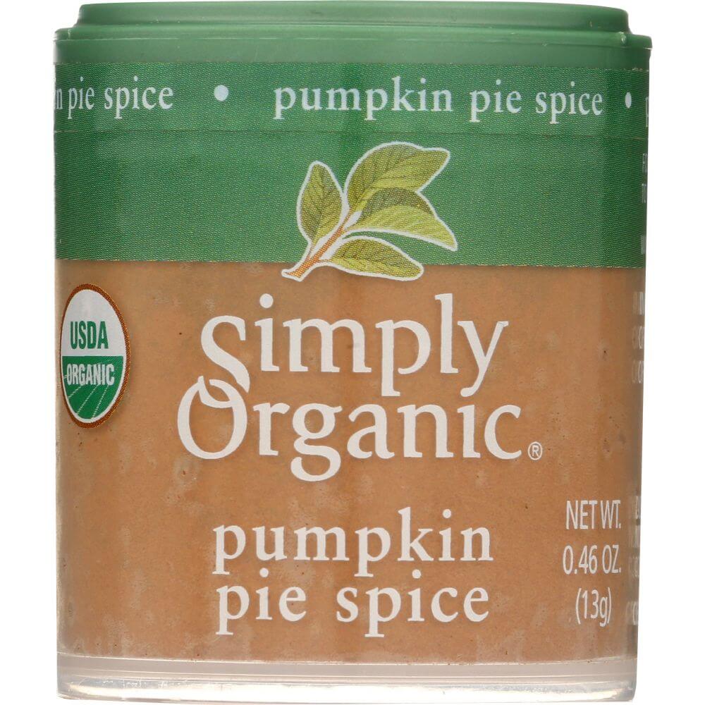 SIMPLY ORGANIC: Mini Pumpkin Pie Spice Organic, .46 oz - Baking Redefined