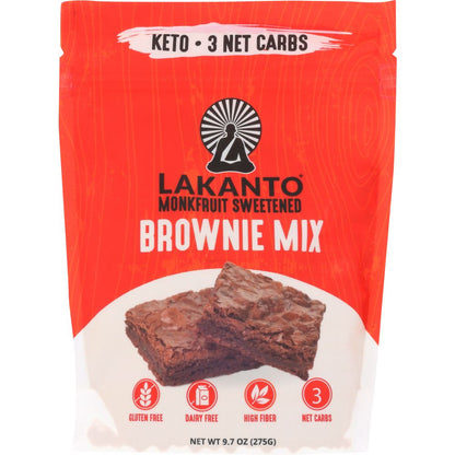 LAKANTO: Mix Brownie, 9.71 oz