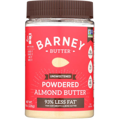 BARNEY BUTTER: Powdered Almond Butter, 8 oz