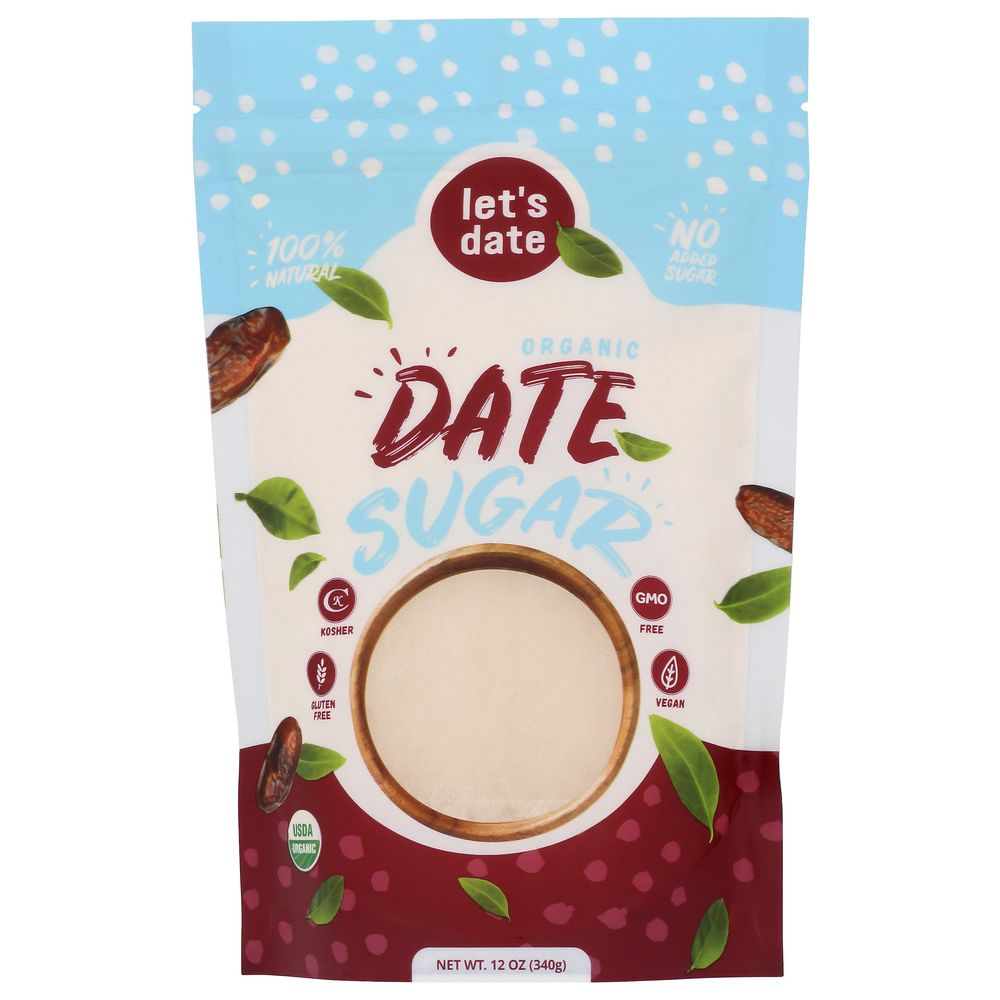 LETS DATE: Organic Date Sugar, 12 oz - Baking Redefined
