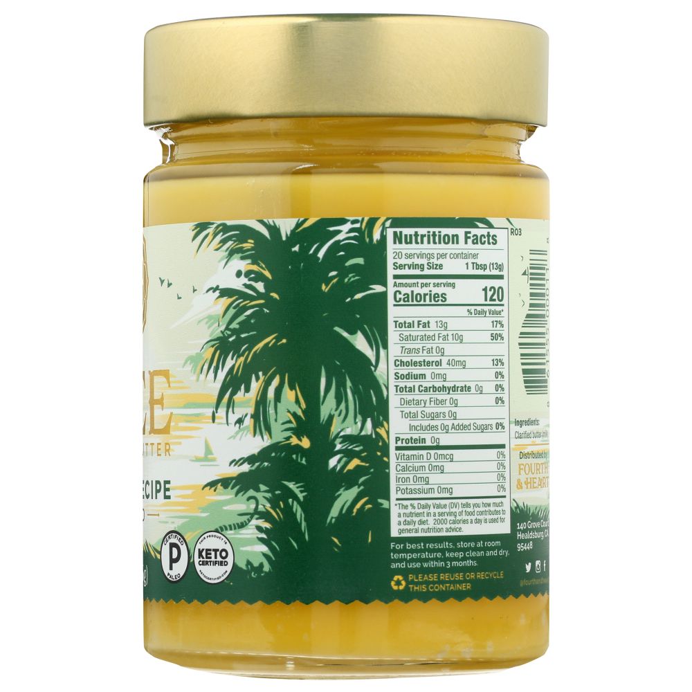 4TH &amp; HEART: Original Ghee, 9 oz