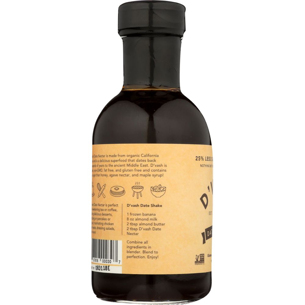 DVASH ORGANICS: Nectar Date Organic, 16.6 oz