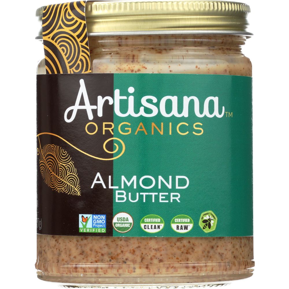 ARTISANA: Organic Raw Almond Butter, 8 oz - Baking Redefined
