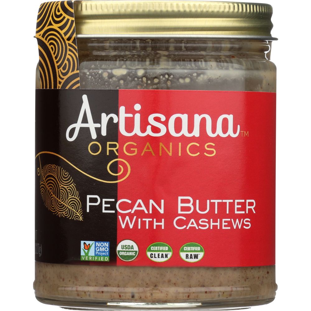 ARTISANA: Pecan Butter with Cashews, 8 oz