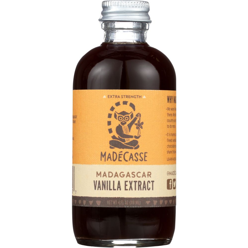 MADECASSE: Pure Vanilla Extract, 4 oz - Baking Redefined