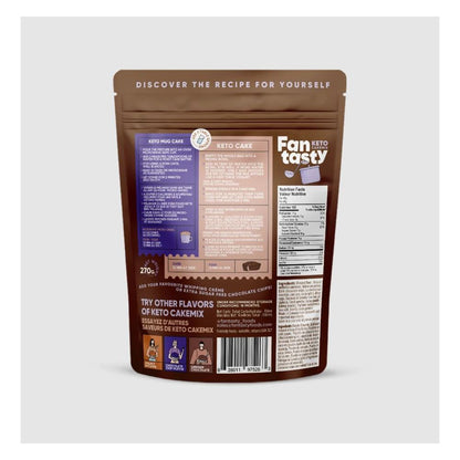 FAN TASTY FOOD: Chocolate Lovers Keto Cake Mix, 9.52 oz