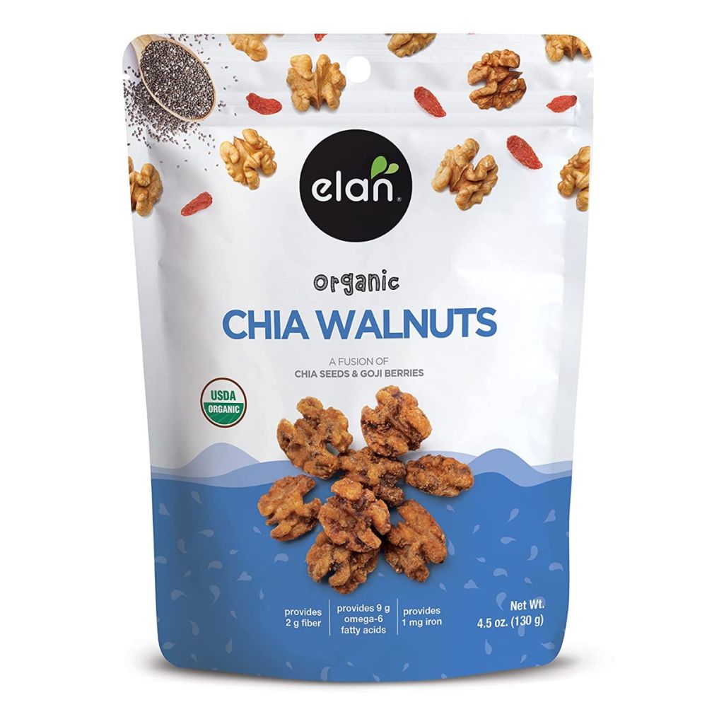 ELAN: Organic Chia Walnuts, 4.5 oz - Baking Redefined