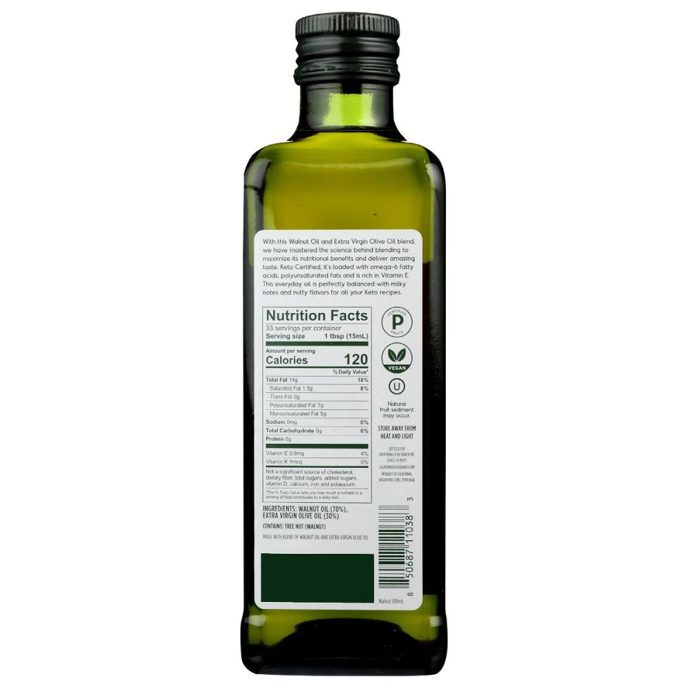 CALIFORNIA OLIVE RANCH: Oil Walnut Extra Virgin, 16.9 fo