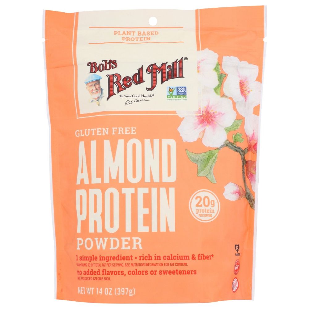 BOBS RED MILL: Protein Pwdr Amnd Grn Fre, 14 oz